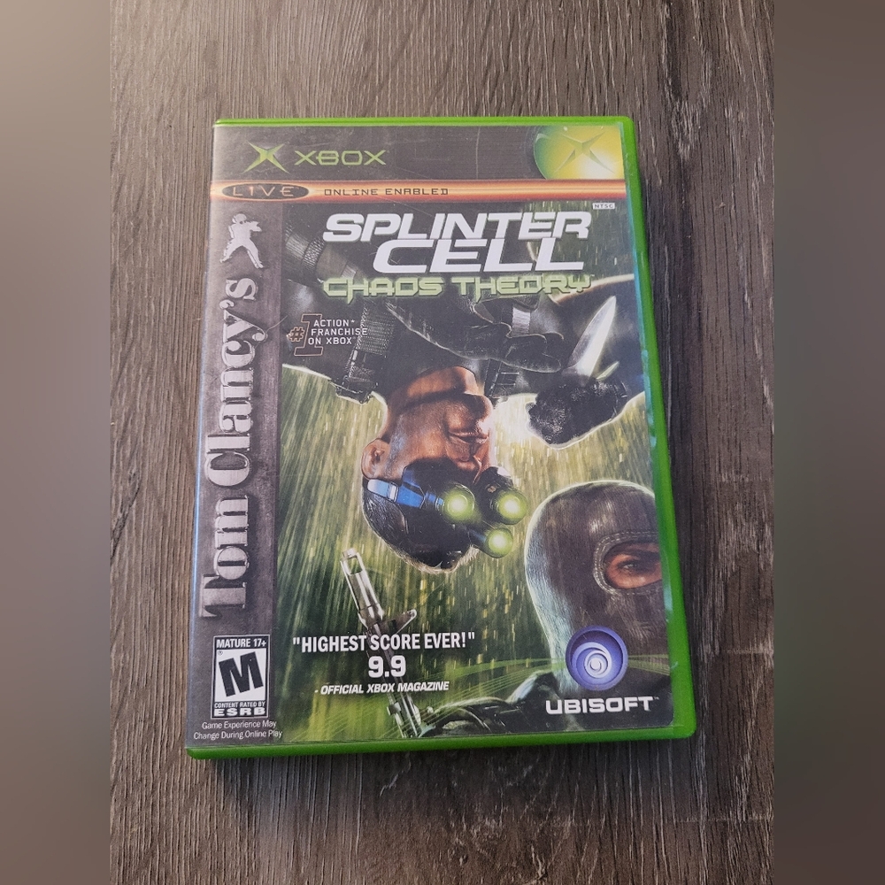 2 for $10 Tom clancy's splinter cell chaos theory Xbox